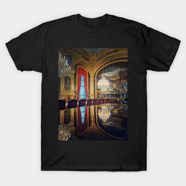 Dining room of Napoleon T-Shirt by psychoshadow